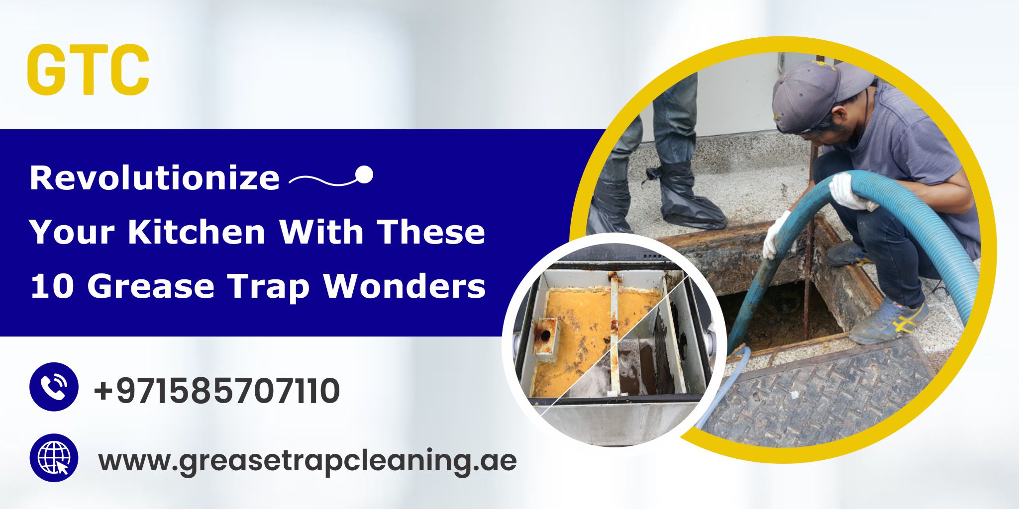 Grease trap cleaning in UAE