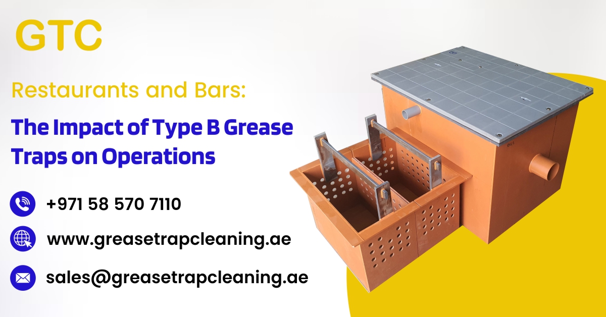 Grease trap cleaning in Al Ain