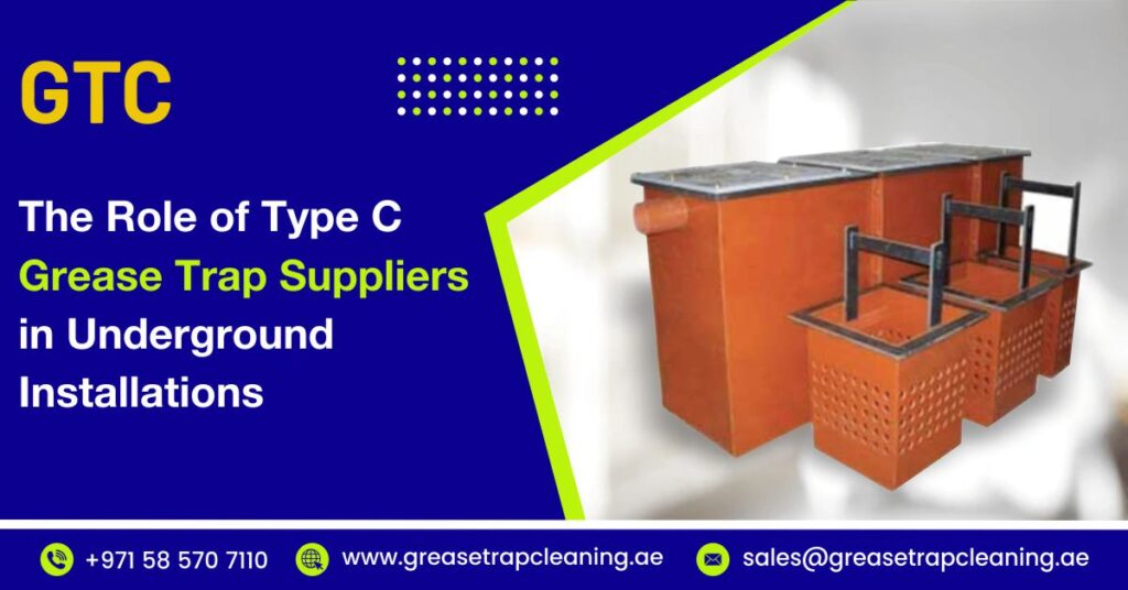 Type C Grease Trap Supplier in Dubai