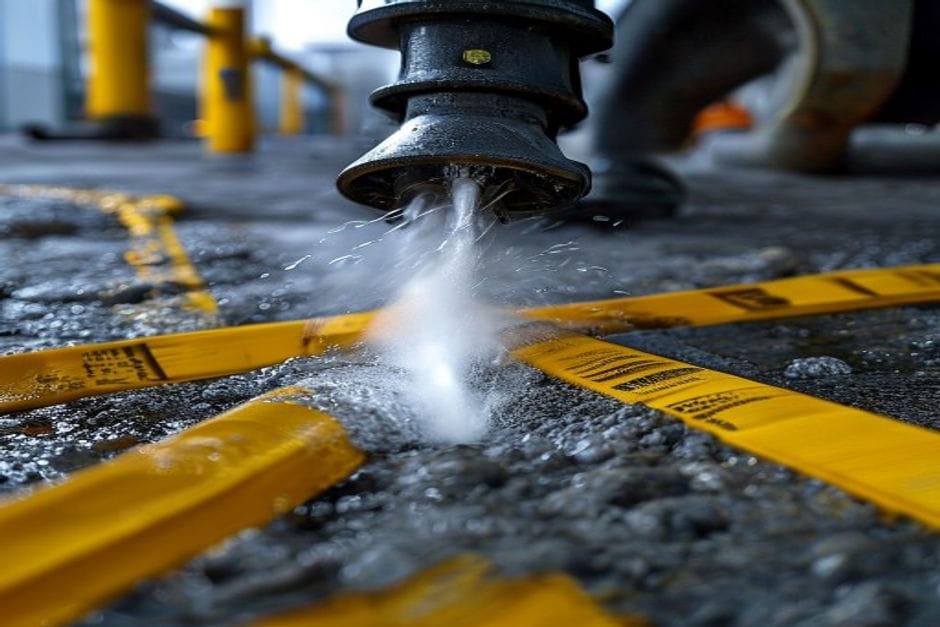 Professional drain line jetting service UAE