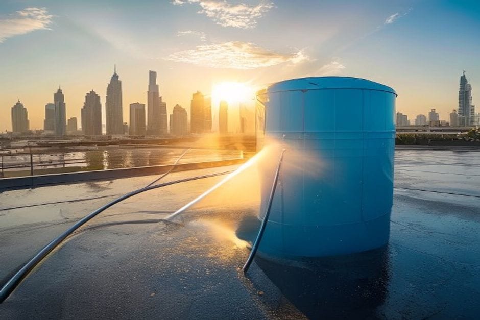 Professional water tank cleaning and disinfection service UAE