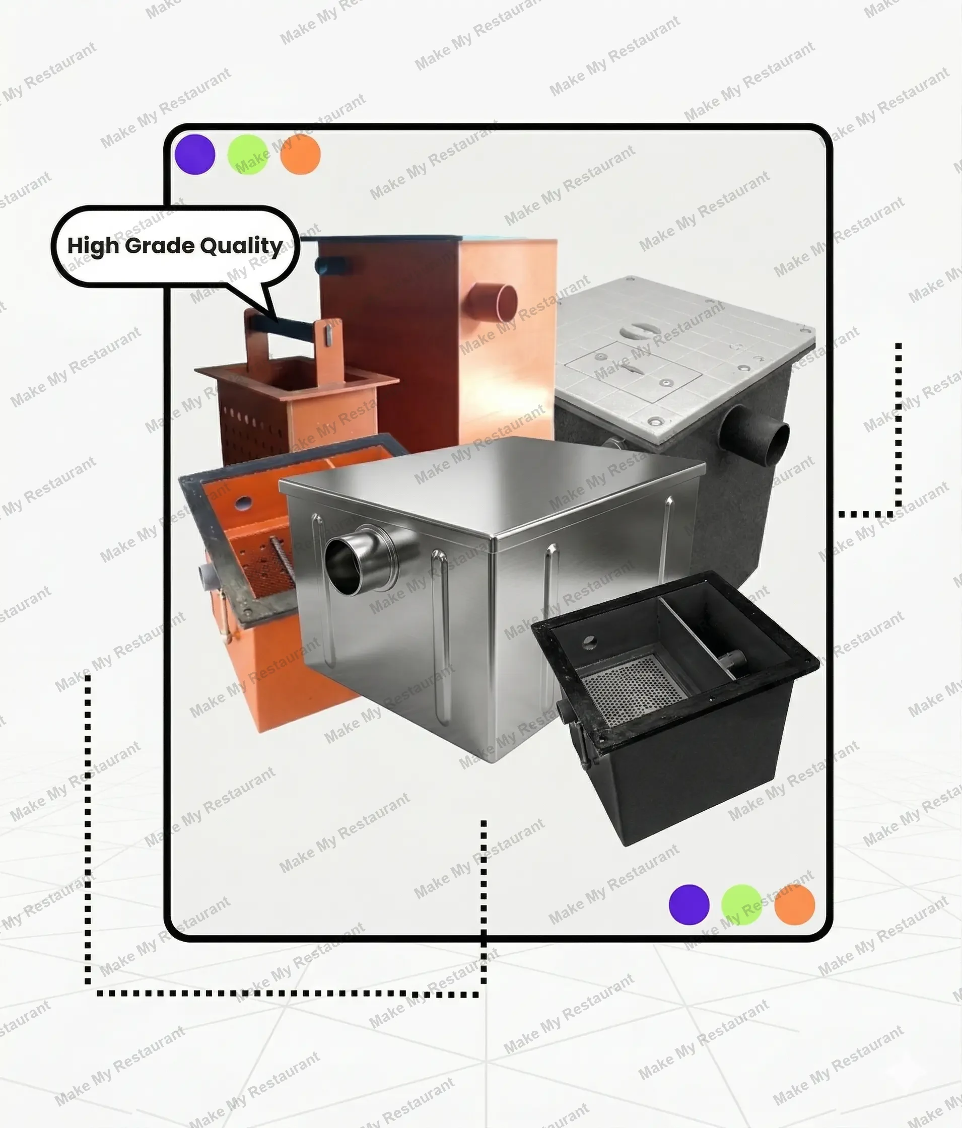 Stainless Steel Grease Trap
